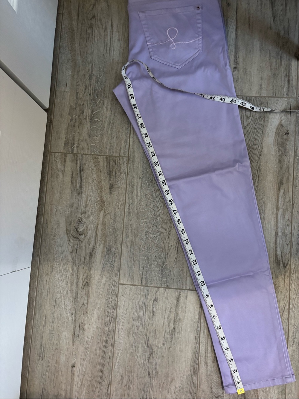 Lilly Pulitzer Lavender Worth Skinny Pants - Picture 3 of 4